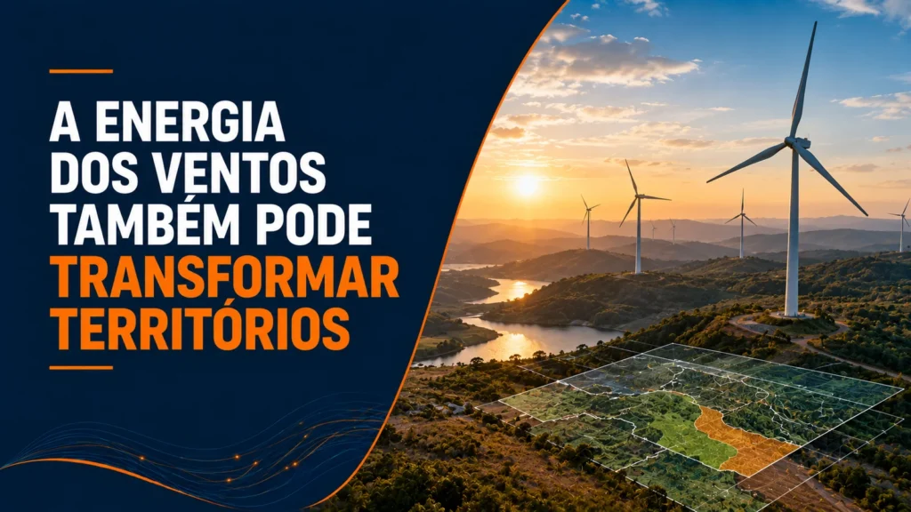 A energia dos ventos também pode transformar territórios