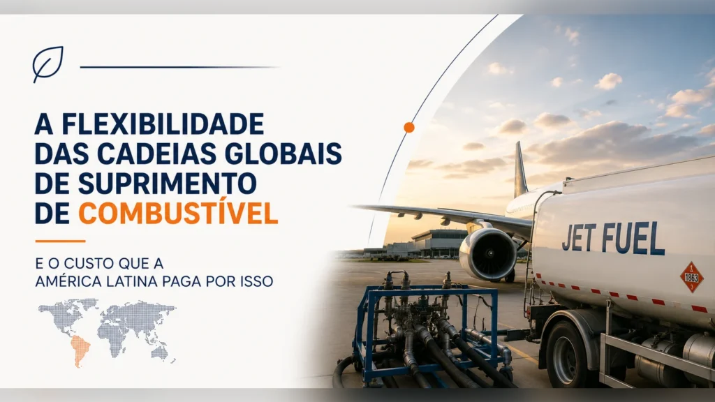A flexibilidade das cadeias globais de suprimento de combustível e o custo que a América Latina paga por isso