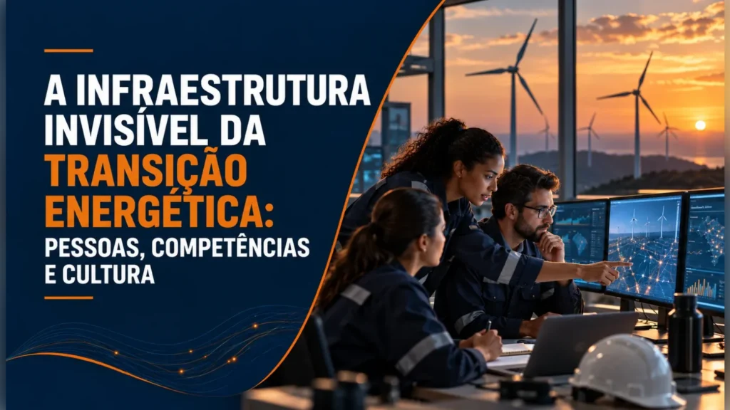 A infraestrutura invisível da transição energética: pessoas, competências e cultura