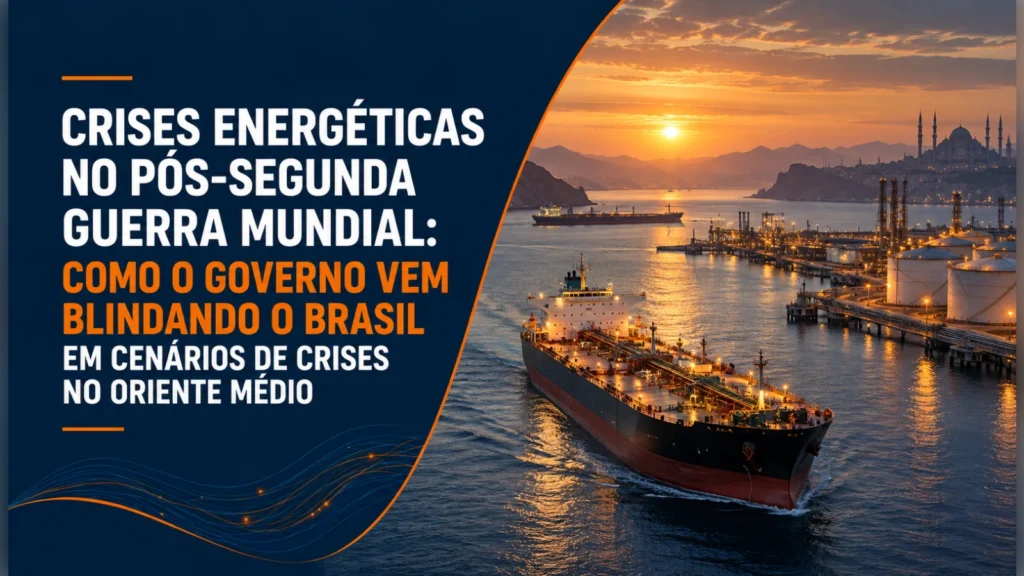 Crises energéticas no pós-Segunda Guerra Mundial: como o governo vem blindando o Brasil em cenários de crises no Oriente Médio