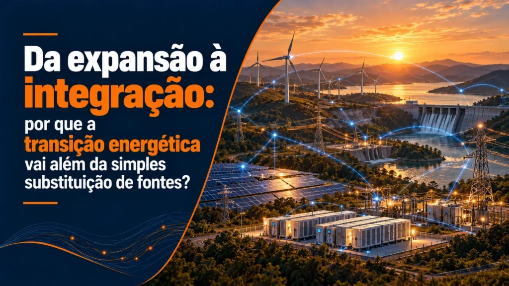 Da expansão à integração: por que a transição energética vai além da simples substituição de fontes?