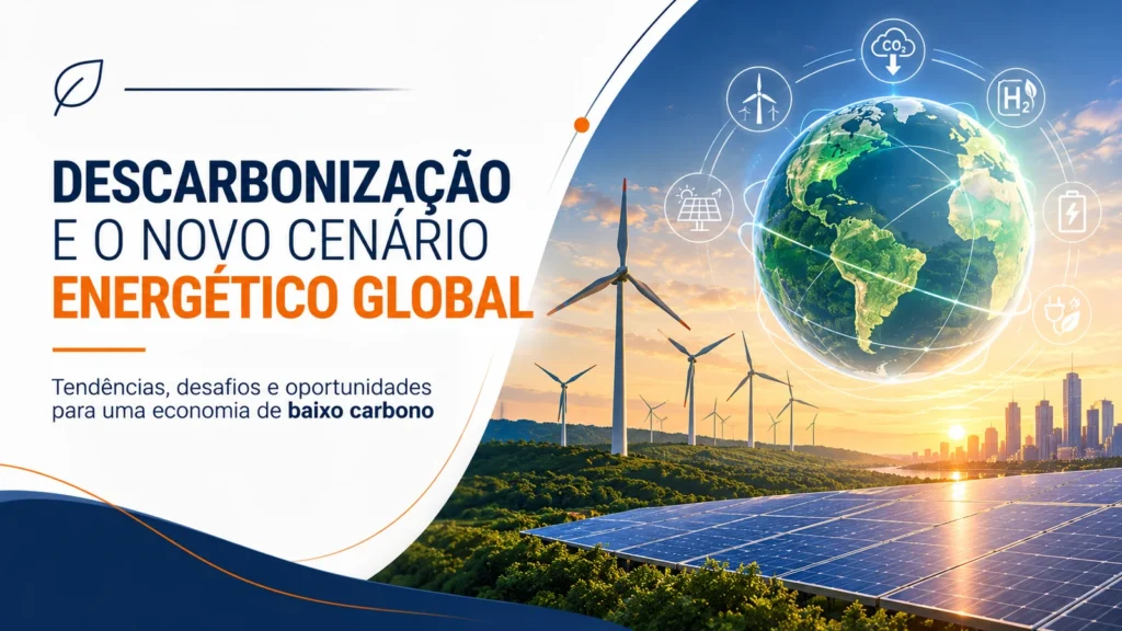 Descarbonização e o novo cenário energético global