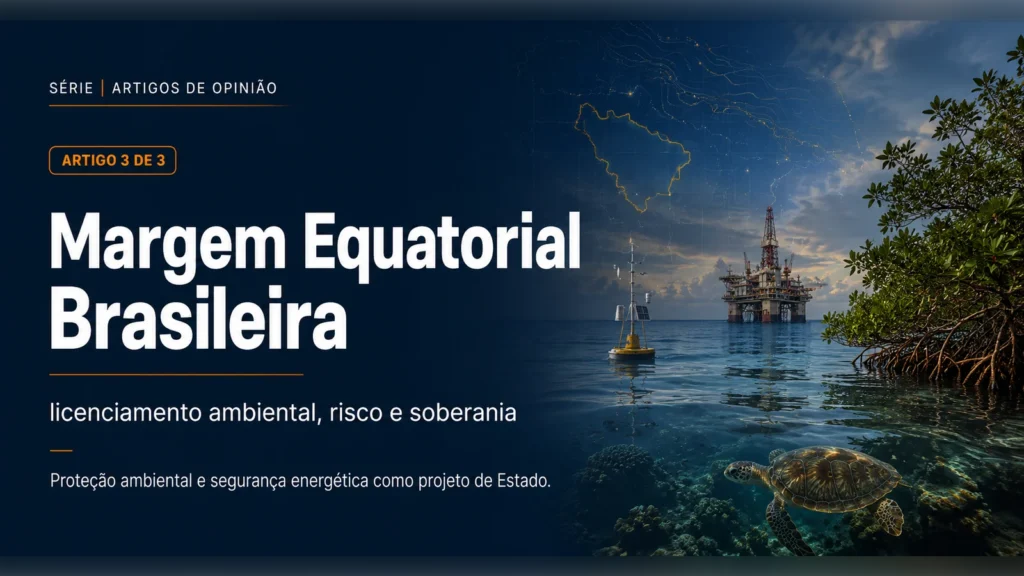 Margem Equatorial Brasileira: licenciamento ambiental, risco de derramamento e soberania energética como projeto de Estado