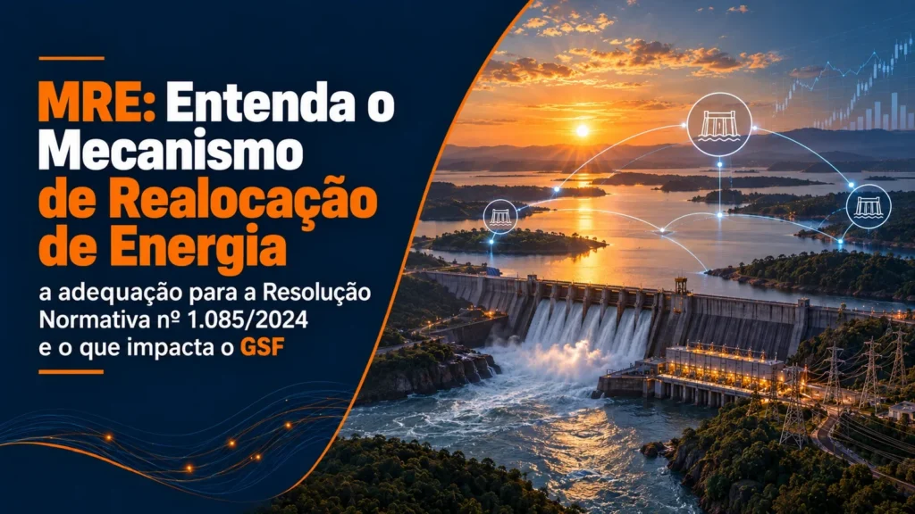 MRE: Entenda o Mecanismo de Realocação de Energia — a adequação para a Resolução Normativa nº 1.085/2024 e o que impacta o GSF