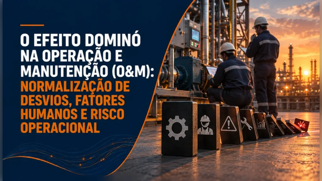 O Efeito Dominó na Operação e Manutenção (O&M): Normalização de Desvios, Fatores Humanos e Risco Operacional