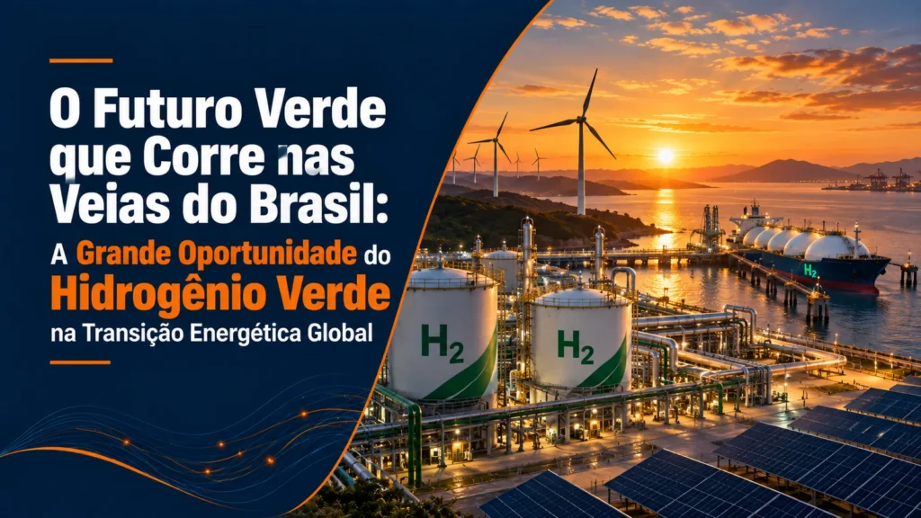 O Futuro Verde que Corre nas Veias do Brasil: A Grande Oportunidade do Hidrogênio Verde na Transição Energética Global