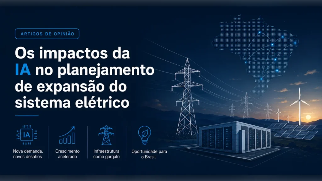 Os impactos da IA no planejamento de expansão do sistema elétrico