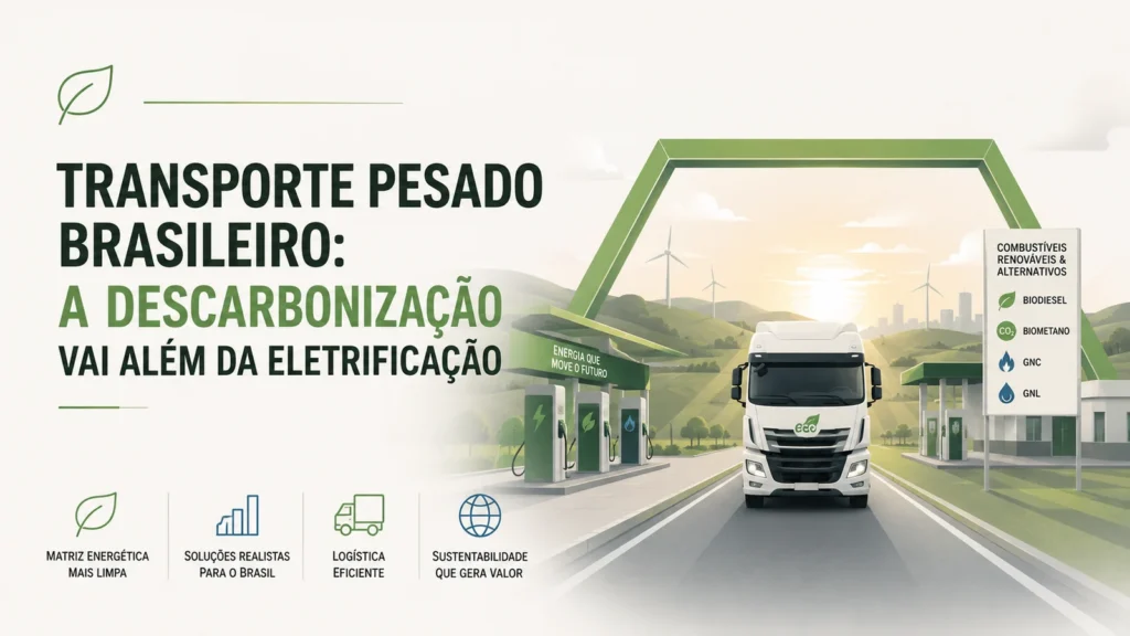 Transporte Pesado Brasileiro: A Descarbonização Vai Além da Eletrificação