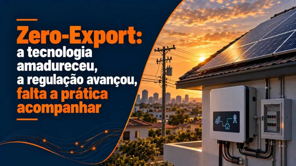 Zero-Export: a tecnologia amadureceu, a regulação avançou, falta a prática acompanhar